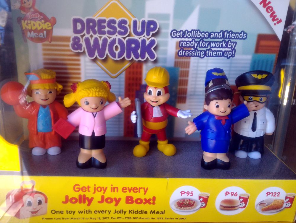 Jolly Kiddie Meal Dress Up & Work Toy Set 2017 Mommy Levy