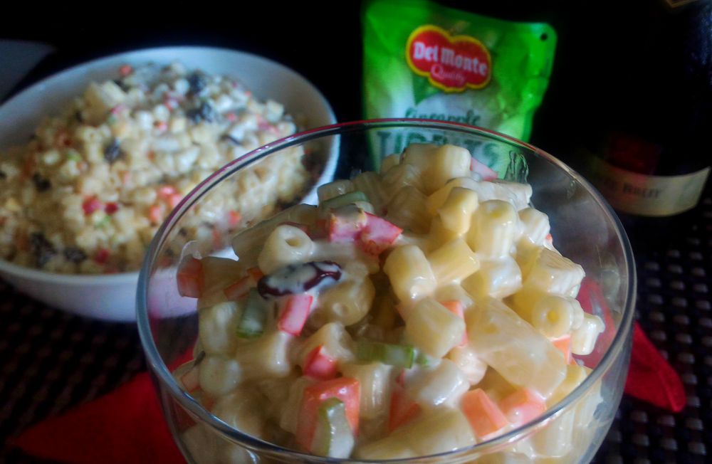 Chicken Macaroni Salad Recipe with Pineapple Bits Mommy Levy