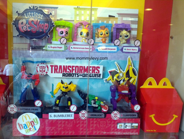 McDonald’s Happy Meal 2015: Transformers and Littlest Pet Shop - Mommy Levy