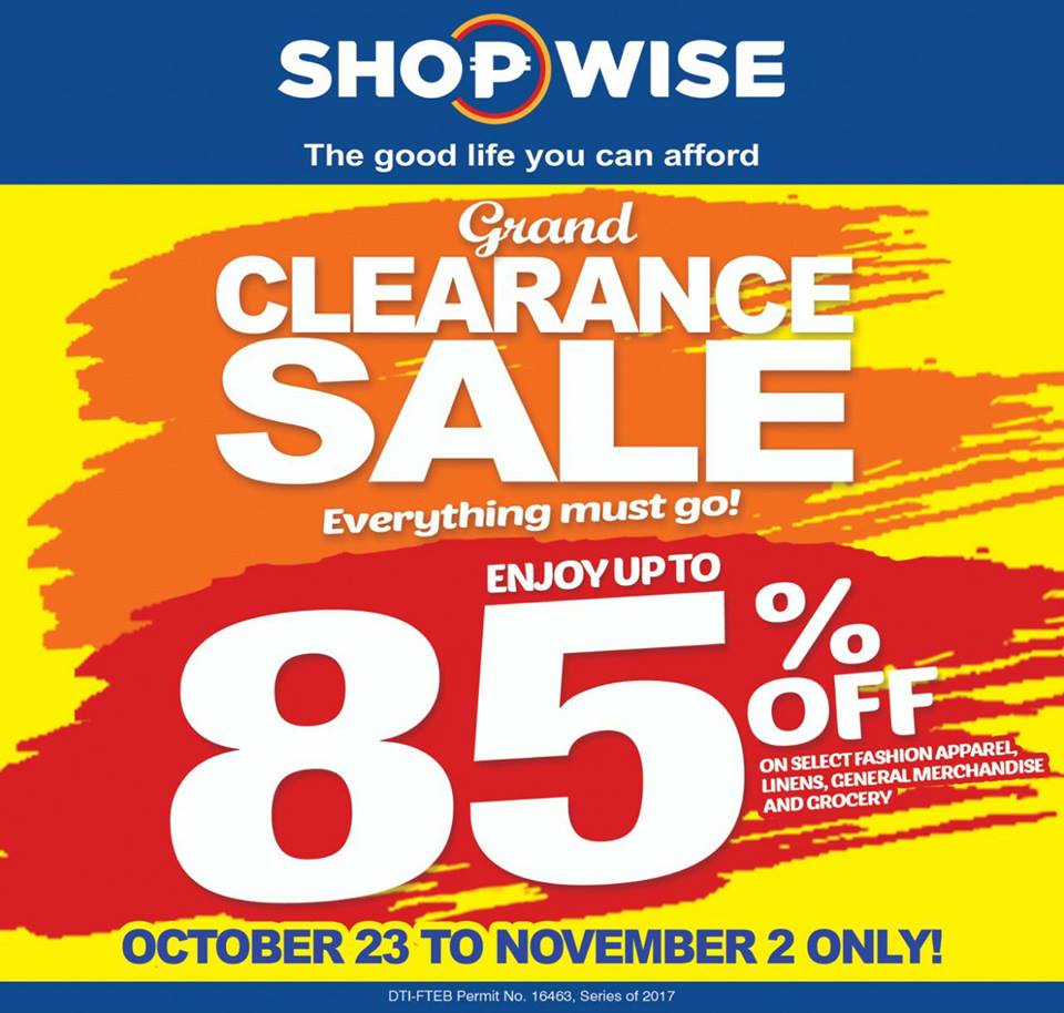 Shopwise B19Time Anniversary Sale: 1st to 3rd Edition Overview - Mommy Levy