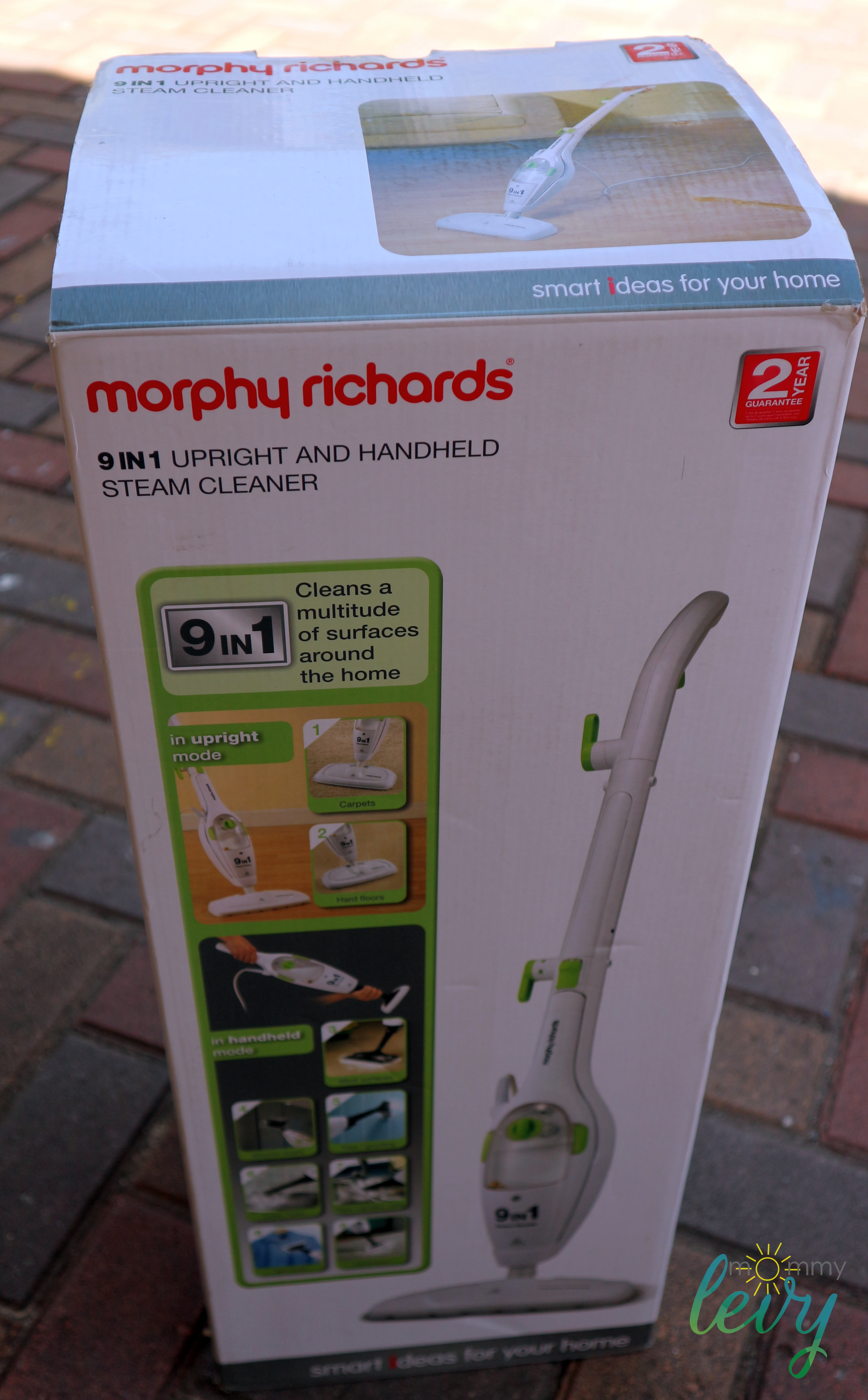 Morphy Richards 9-in-1 Upright And Handheld Steam Cleaner Overview ...